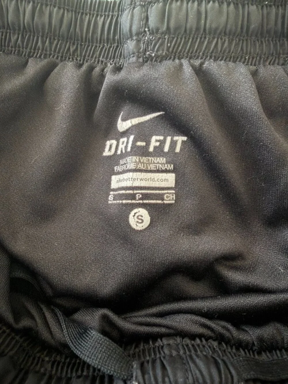 Women's Nike Dri-FIT Black and Yellow Running Short